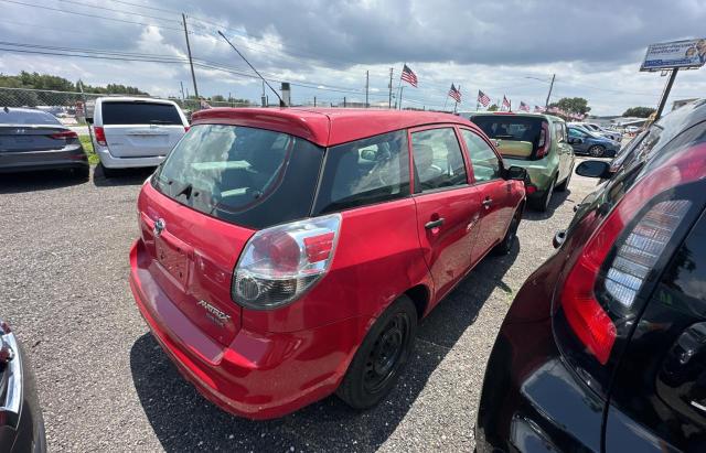 2T1KR32E37C624349 - 2007 TOYOTA COROLLA MA XR RED photo 4