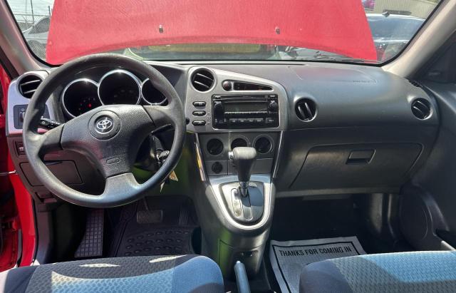 2T1KR32E37C624349 - 2007 TOYOTA COROLLA MA XR RED photo 9