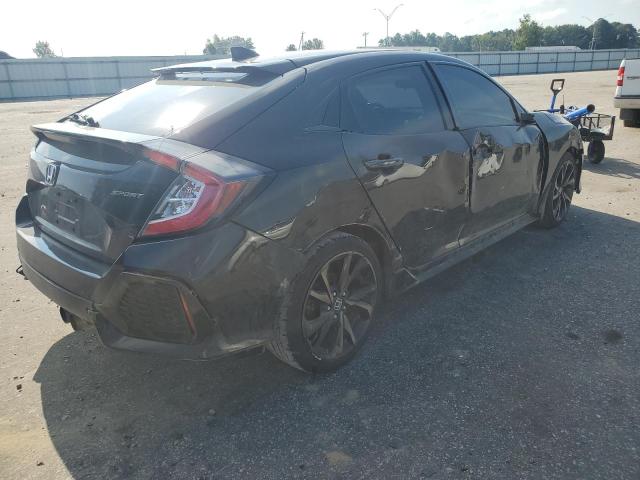 SHHFK7H46KU211145 - 2019 HONDA CIVIC SPORT შავი ფოტო 3