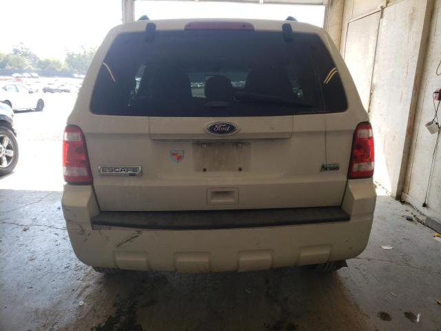 1FMCU0DG3CKA03228 - 2012 FORD ESCAPE XLT WHITE photo 6