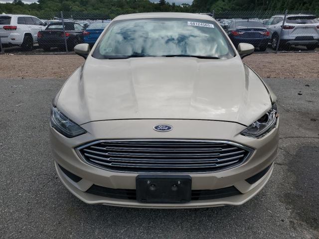 3FA6P0LU2JR250612 - 2018 FORD FUSION SE HYBRID GOLD photo 5