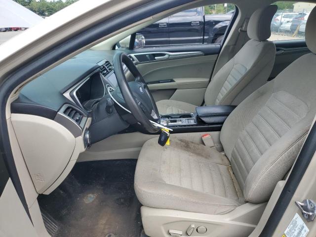 3FA6P0LU2JR250612 - 2018 FORD FUSION SE HYBRID GOLD photo 7