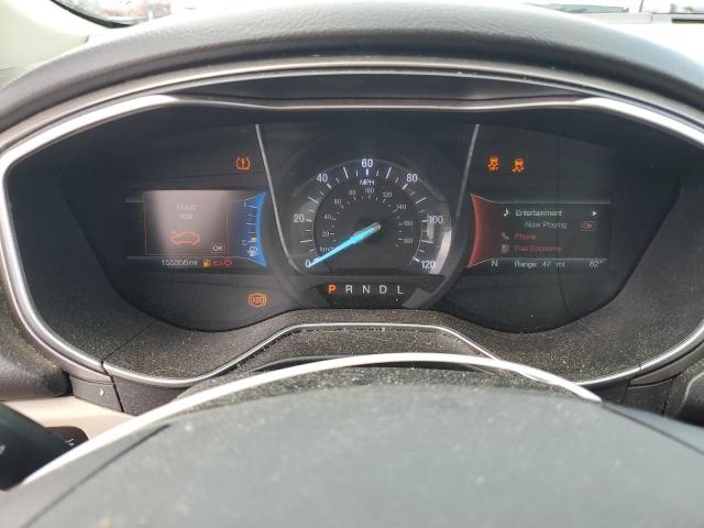 3FA6P0LU2JR250612 - 2018 FORD FUSION SE HYBRID GOLD photo 9