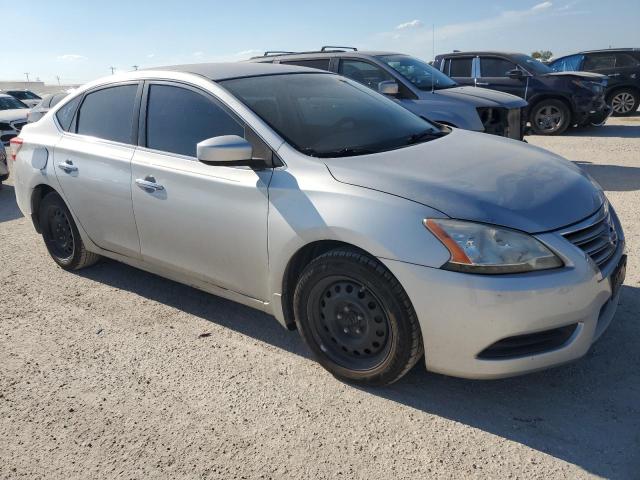 3N1AB7AP9DL635054 - 2013 NISSAN SENTRA S SILVER photo 4