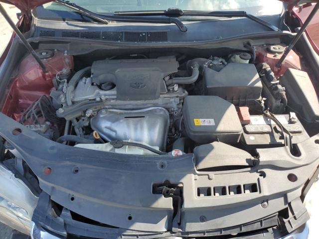 4T1BF1FK0HU762492 - 2017 TOYOTA CAMRY LE RED photo 11