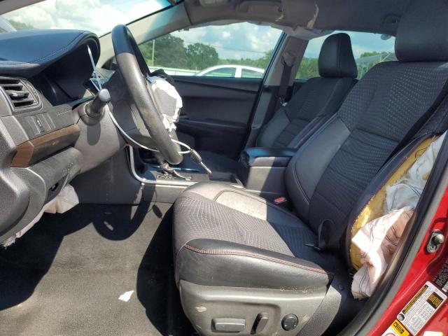 4T1BF1FK0HU762492 - 2017 TOYOTA CAMRY LE RED photo 7