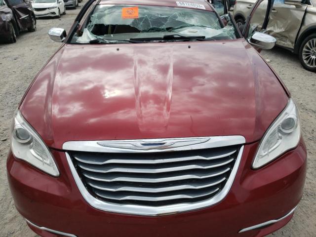 1C3CCBCG8DN504432 - 2013 CHRYSLER 200 LIMITED RED photo 11