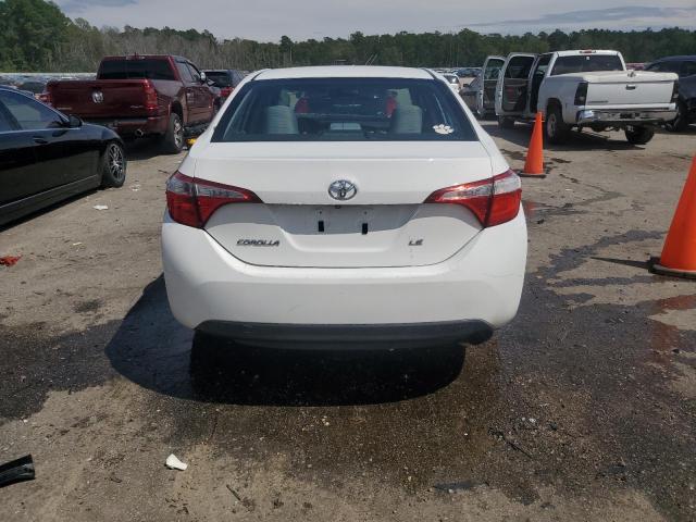 5YFBURHE5FP256036 - 2015 TOYOTA COROLLA L WHITE photo 6