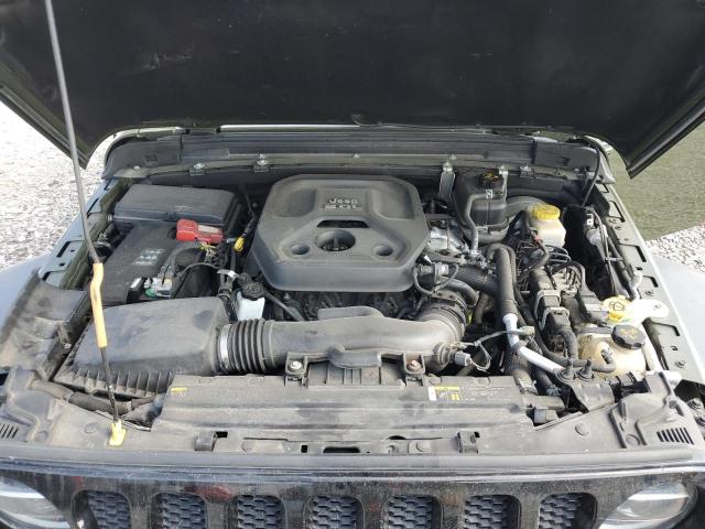 1C4HJXDN2LW313261 - 2020 JEEP WRANGLER U SPORT 绿色 照片 12