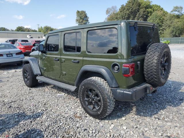 1C4HJXDN2LW313261 - 2020 JEEP WRANGLER U SPORT 绿色 照片 2