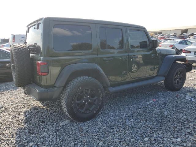 1C4HJXDN2LW313261 - 2020 JEEP WRANGLER U SPORT 绿色 照片 3