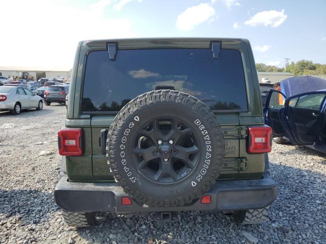 1C4HJXDN2LW313261 - 2020 JEEP WRANGLER U SPORT 绿色 照片 6