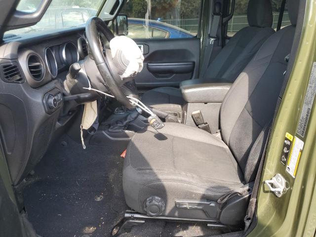 1C4HJXDN2LW313261 - 2020 JEEP WRANGLER U SPORT 绿色 照片 7