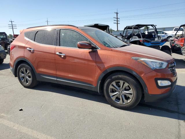 5XYZUDLB1EG129026 - 2014 HYUNDAI SANTA FE S ORANGE photo 4