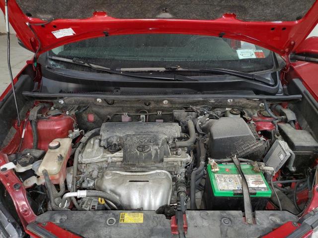 JTMWFREV3FD058364 - 2015 TOYOTA RAV4 XLE RED photo 12