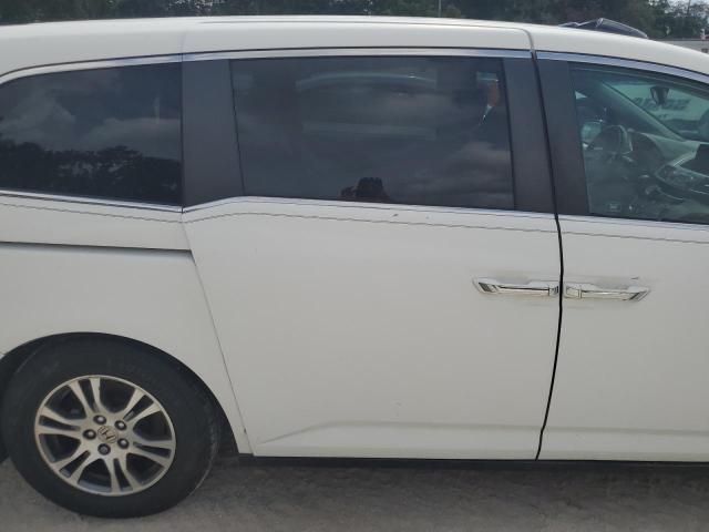 5FNRL5H60BB006003 - 2011 HONDA ODYSSEY EXL WHITE photo 11