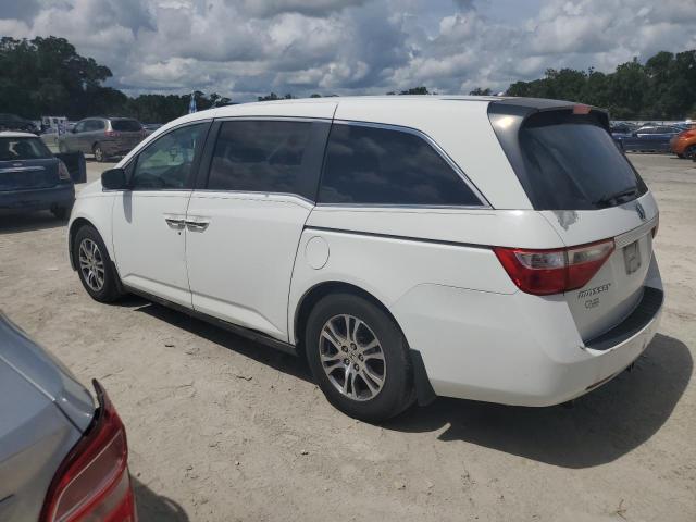 5FNRL5H60BB006003 - 2011 HONDA ODYSSEY EXL WHITE photo 2