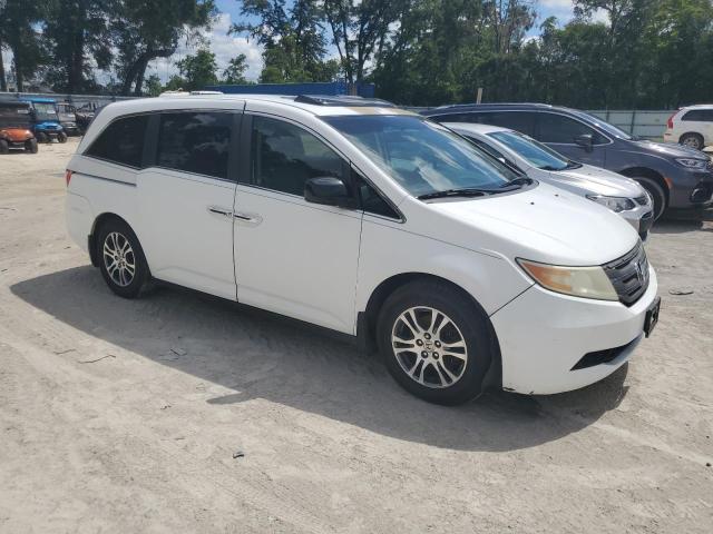 5FNRL5H60BB006003 - 2011 HONDA ODYSSEY EXL WHITE photo 4