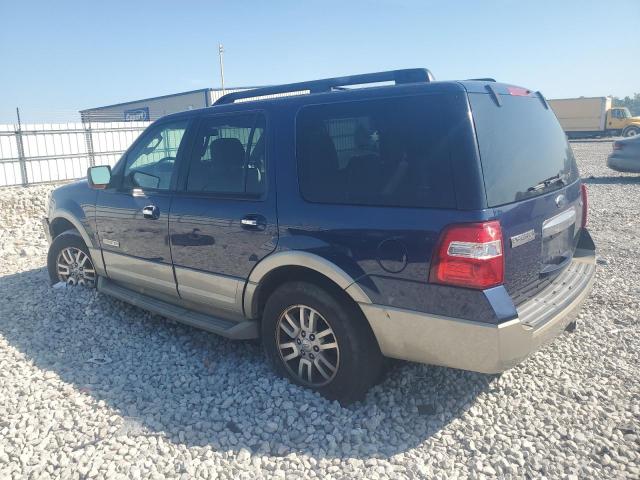 1FMFU18518LA78393 - 2008 FORD EXPEDITION EDDIE BAUER Синий фото 2