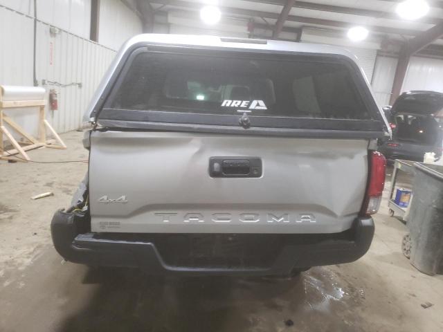 5TFSX5EN7JX061358 - 2018 TOYOTA TACOMA ACCESS CAB ვერცხლისფერი ფოტო 6
