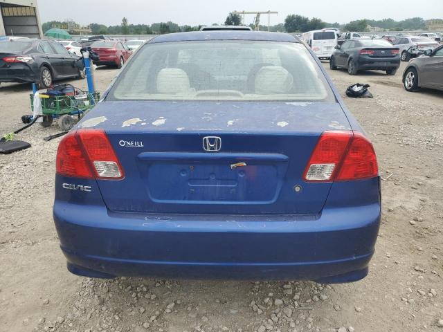 2HGES16355H569485 - 2005 HONDA CIVIC DX VP Mavi foto 6