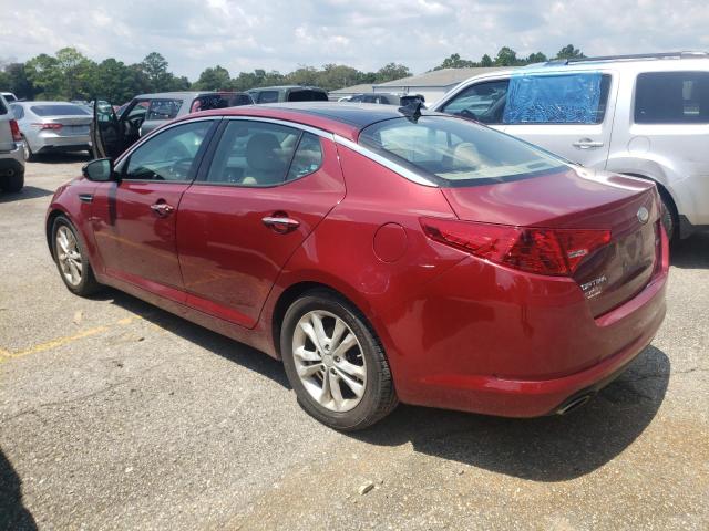 5XXGN4A79DG223807 - 2013 KIA OPTIMA EX RED photo 2