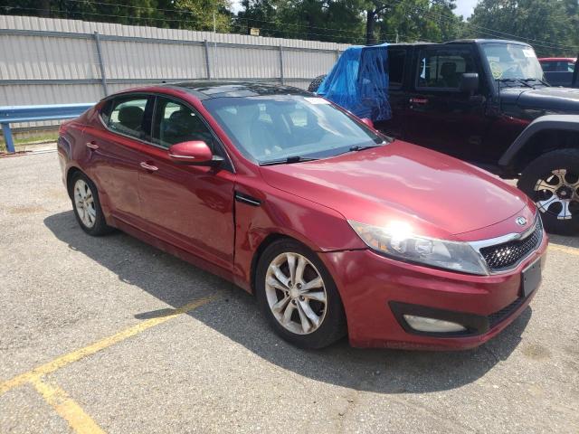 5XXGN4A79DG223807 - 2013 KIA OPTIMA EX RED photo 4