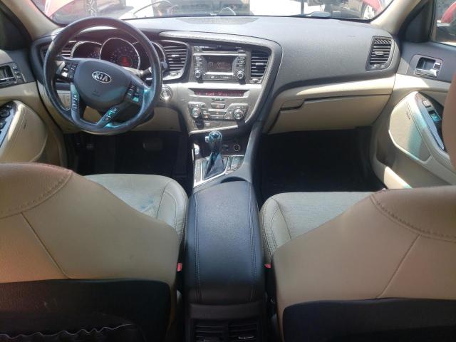 5XXGN4A79DG223807 - 2013 KIA OPTIMA EX RED photo 8