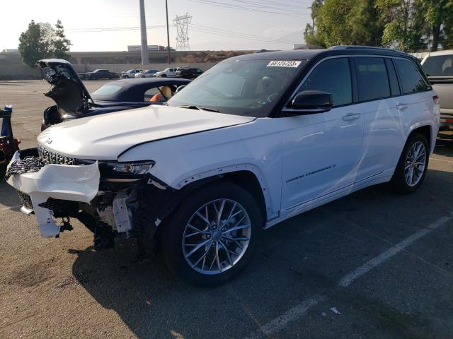 1C4RJHEG4N8556636 - 2022 JEEP GRAND CHER SUMMIT თეთრი ფოტო 1