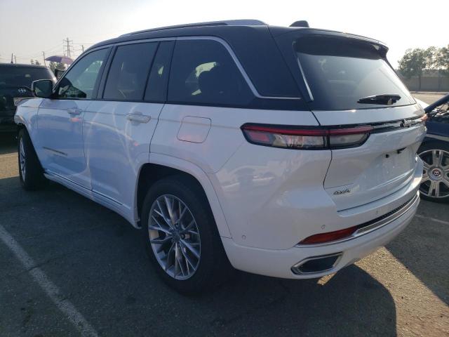 1C4RJHEG4N8556636 - 2022 JEEP GRAND CHER SUMMIT თეთრი ფოტო 2