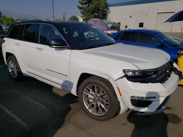 1C4RJHEG4N8556636 - 2022 JEEP GRAND CHER SUMMIT თეთრი ფოტო 4