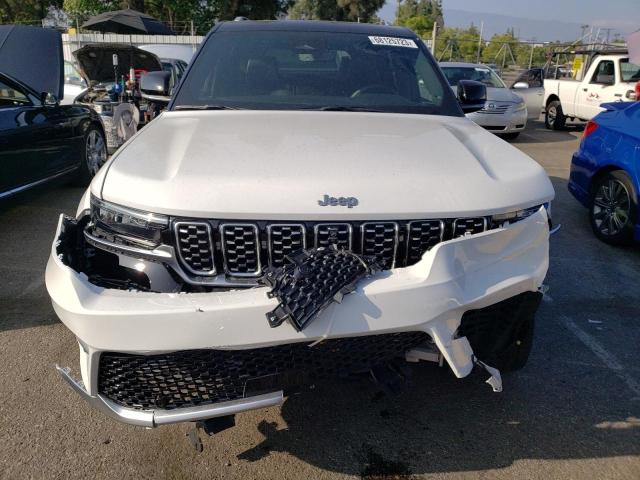 1C4RJHEG4N8556636 - 2022 JEEP GRAND CHER SUMMIT თეთრი ფოტო 5