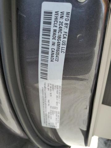 2C4RC1BG4MR605472 - 2021 CHRYSLER PACIFICA TOURING L 灰色 照片 13