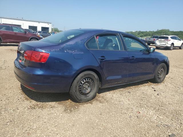 3VW2K7AJ4DM219143 - 2013 VOLKSWAGEN JETTA BASE ლურჯი ფოტო 3