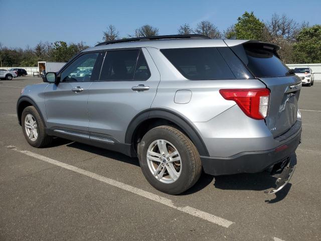 1FMSK8DH4NGB92308 - 2022 FORD EXPLORER XLT BLUE photo 2