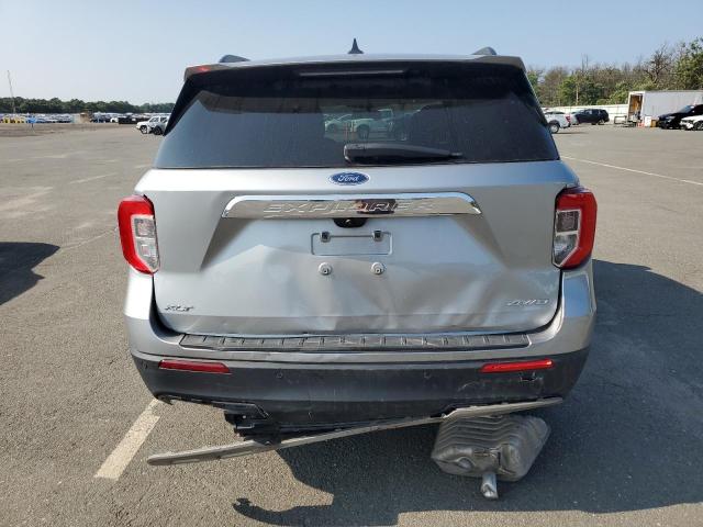 1FMSK8DH4NGB92308 - 2022 FORD EXPLORER XLT BLUE photo 6