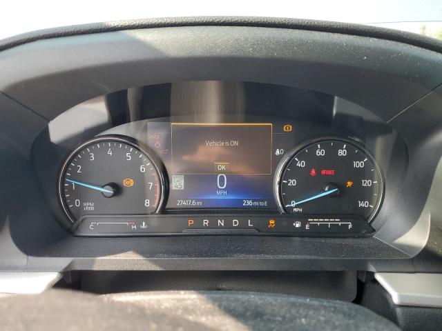 1FMSK8DH4NGB92308 - 2022 FORD EXPLORER XLT BLUE photo 9