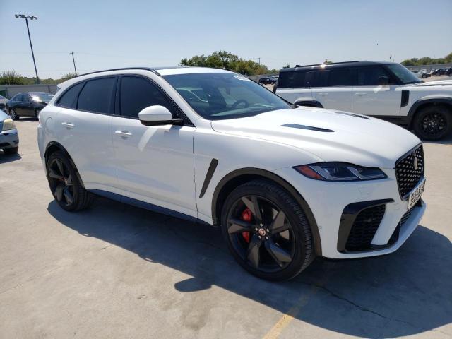 SADCZ2EE3NA697706 - 2022 JAGUAR F-PACE SVR WHITE photo 4