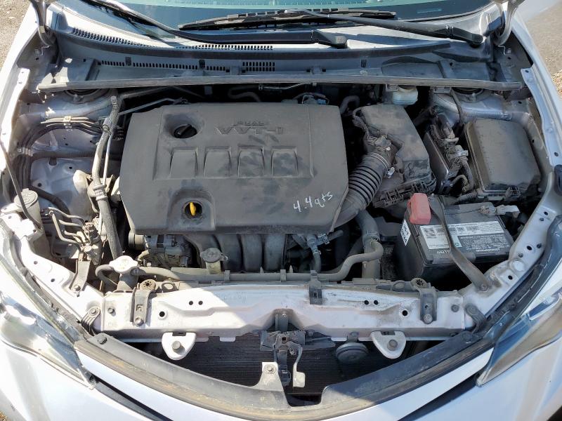 5YFBURHE7KP925949 - 2019 TOYOTA COROLLA L SILVER photo 11