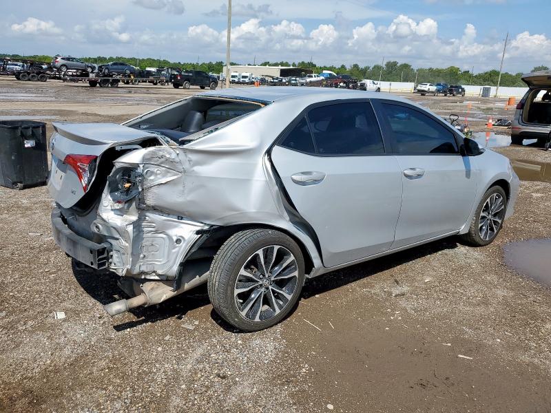 5YFBURHE7KP925949 - 2019 TOYOTA COROLLA L SILVER photo 3