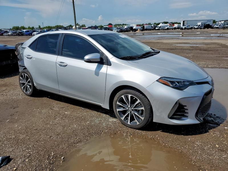 5YFBURHE7KP925949 - 2019 TOYOTA COROLLA L SILVER photo 4