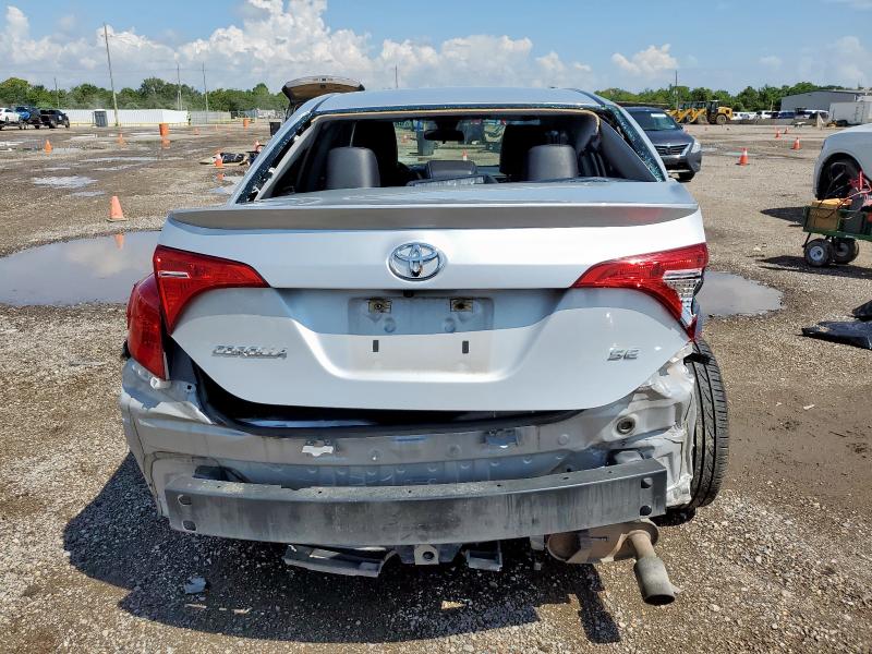 5YFBURHE7KP925949 - 2019 TOYOTA COROLLA L SILVER photo 6