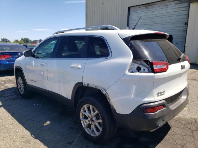 1C4PJMCS0FW728536 - 2015 JEEP CHEROKEE LATITUDE WHITE photo 2