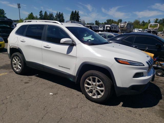 1C4PJMCS0FW728536 - 2015 JEEP CHEROKEE LATITUDE WHITE photo 4