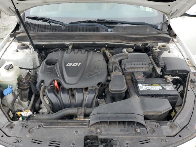 5XXGN4A70DG186355 - 2013 KIA OPTIMA EX WHITE photo 11