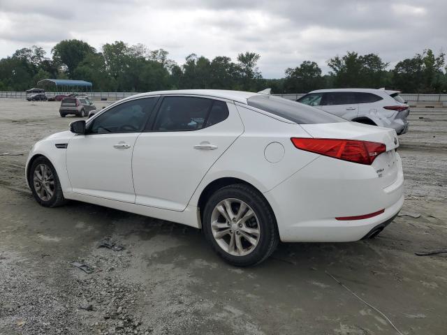 5XXGN4A70DG186355 - 2013 KIA OPTIMA EX WHITE photo 2