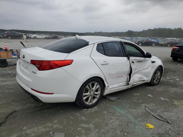 5XXGN4A70DG186355 - 2013 KIA OPTIMA EX WHITE photo 3