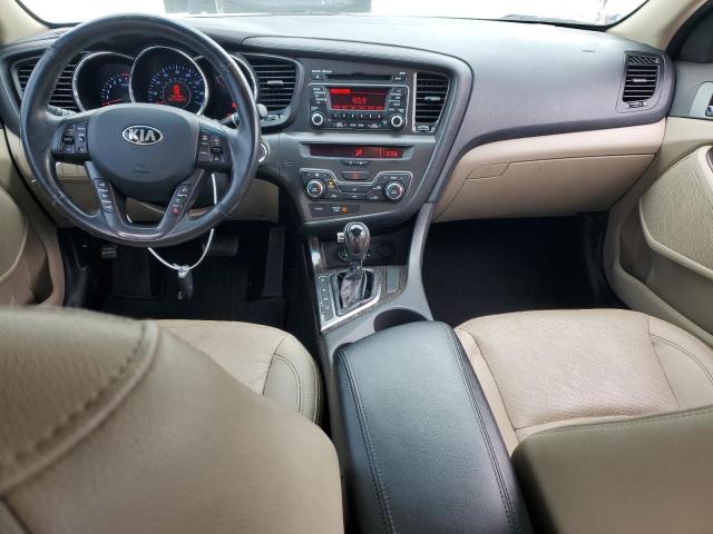 5XXGN4A70DG186355 - 2013 KIA OPTIMA EX WHITE photo 8