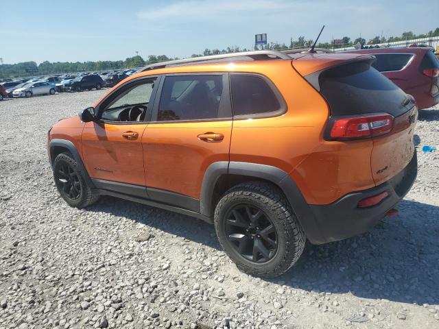 1C4PJMBB5FW527085 - 2015 JEEP CHEROKEE TRAILHAWK ORANGE photo 2