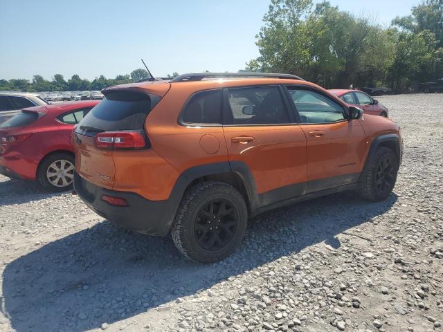 1C4PJMBB5FW527085 - 2015 JEEP CHEROKEE TRAILHAWK ORANGE photo 3